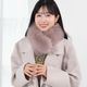 ファーマフラー SAGA フォックス クリップ付 フォックスマフラー レデイース 結婚式 サガフォックス プレゼント ギフト ファー小物 レディース ファー マフラー カラー テペット 毛皮 リアルファー ミセス ファッション(ff4010)