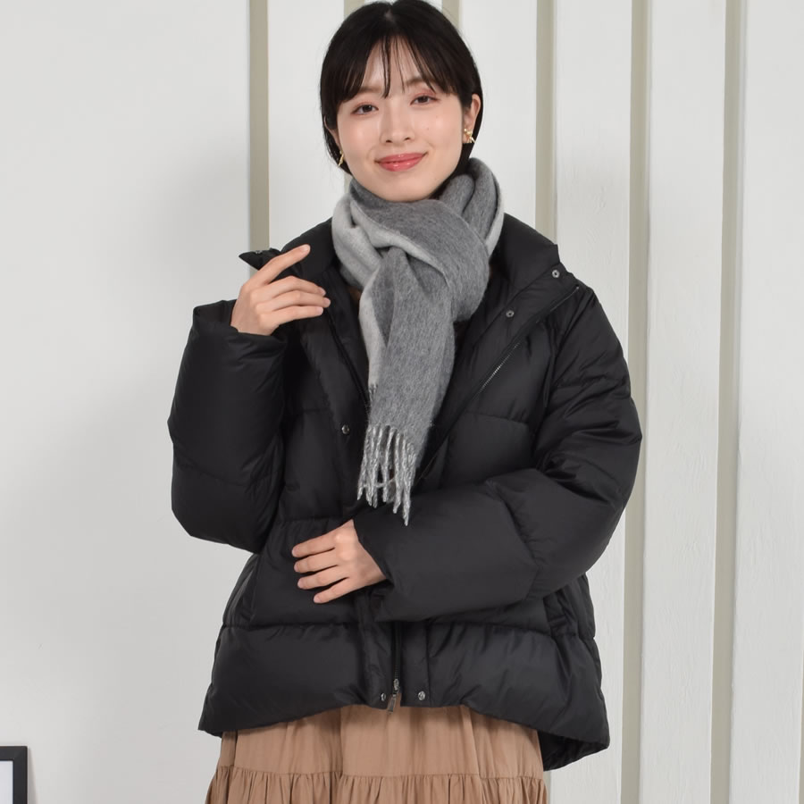 【名入れ刺繍対応】カシミヤ混 マフラー  チェック柄 リバーシブル 両面 カシミヤ混 マフラー 手洗いレディース 秋 冬 ラッピング プレゼント 母の日 ギフト クリスマス マフラー カシミア カシミヤストール(cw6062)