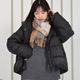 【名入れ刺繍対応】カシミヤ混 マフラー  チェック柄 リバーシブル 両面 カシミヤ混 マフラー 手洗いレディース 秋 冬 ラッピング プレゼント 母の日 ギフト クリスマス マフラー カシミア カシミヤストール(cw6062)