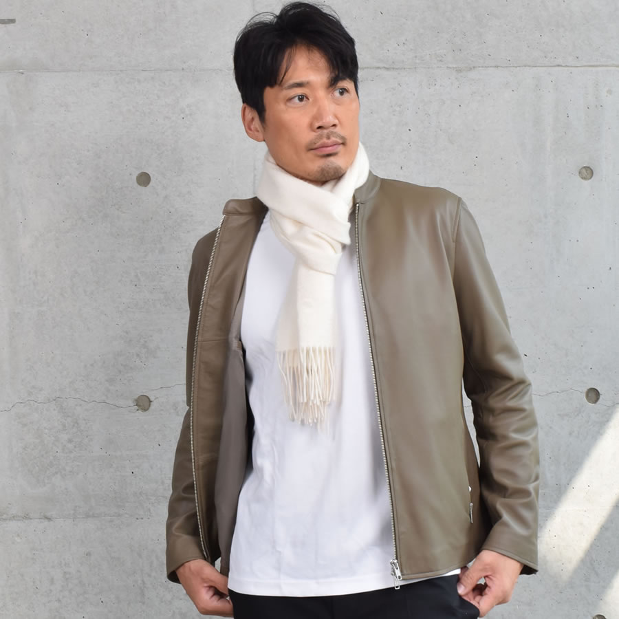 【名入れ刺繍】カシミヤ  マフラー メンズ カシミア マフラー   名前 ネーム刺繍   厚手 無地 シンプル 誕生日 秋 冬  男性 ブランド クリスマス ギフト プレゼントスーツ プレゼント(cs0099m)