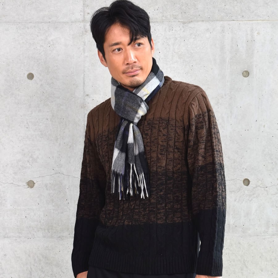 【名入れ刺繍】カシミヤ  マフラー メンズ カシミア マフラー   名前 ネーム刺繍   厚手 無地 シンプル 誕生日 秋 冬  男性 ブランド クリスマス ギフト プレゼントスーツ プレゼント(cs0099m)