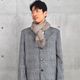 【名入れ刺繍】カシミヤ  マフラー メンズ カシミア マフラー   名前 ネーム刺繍   厚手 無地 シンプル 誕生日 秋 冬  男性 ブランド クリスマス ギフト プレゼントスーツ プレゼント(cs0099m)
