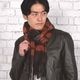 【公式限定名入れ刺繍無料】カシミヤ 100％ ストール 大判 チェック柄ストール 敬老の日【名入れ刺繍】【200cm×60cm】カシミヤストール カシミアストール チェック柄 チェックストール 秋冬 厚手 マフラー メンズマフラー ギフト クリスマス(cs1066m)