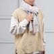 【公式限定名入れ刺繍無料】カシミヤ 100％ ストール 大判 チェック柄ストール 敬老の日【名入れ刺繍】【200cm×60cm】カシミヤストール カシミアストール チェック柄 チェックストール 秋冬 厚手 マフラー メンズマフラー ギフト クリスマス(cs1066m)