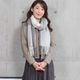 【公式限定名入れ刺繍無料】カシミヤ 100％ ストール 大判 チェック柄ストール 敬老の日【名入れ刺繍】【200cm×60cm】カシミヤストール カシミアストール チェック柄 チェックストール 秋冬 厚手 マフラー メンズマフラー ギフト クリスマス(cs1066m)