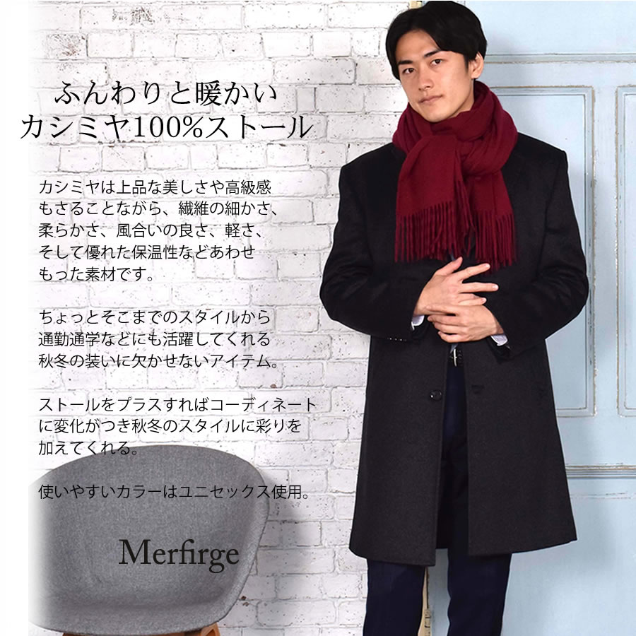 【公式限定名入れ刺繍無料】カシミヤストール カシミヤ 100％ ストール 名入れ 刺繍 メンズ  カシミア 大判 ストール 無地 単色 女性 秋冬 厚手 マフラー メンズマフラー  プレゼント ギフト 大判ストール(有料イニシャル刺繍)(cs0077m)