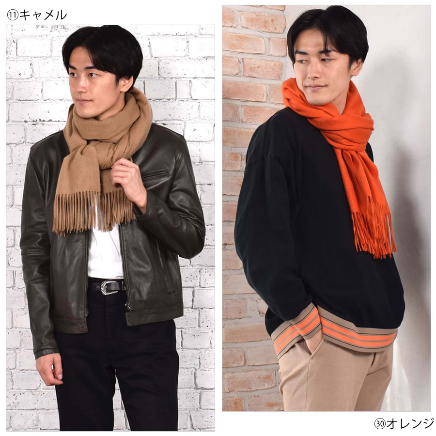 【公式限定名入れ刺繍無料】カシミヤストール カシミヤ 100％ ストール 名入れ 刺繍 メンズ  カシミア 大判 ストール 無地 単色 女性 秋冬 厚手 マフラー メンズマフラー  プレゼント ギフト 大判ストール(有料イニシャル刺繍)(cs0077m)