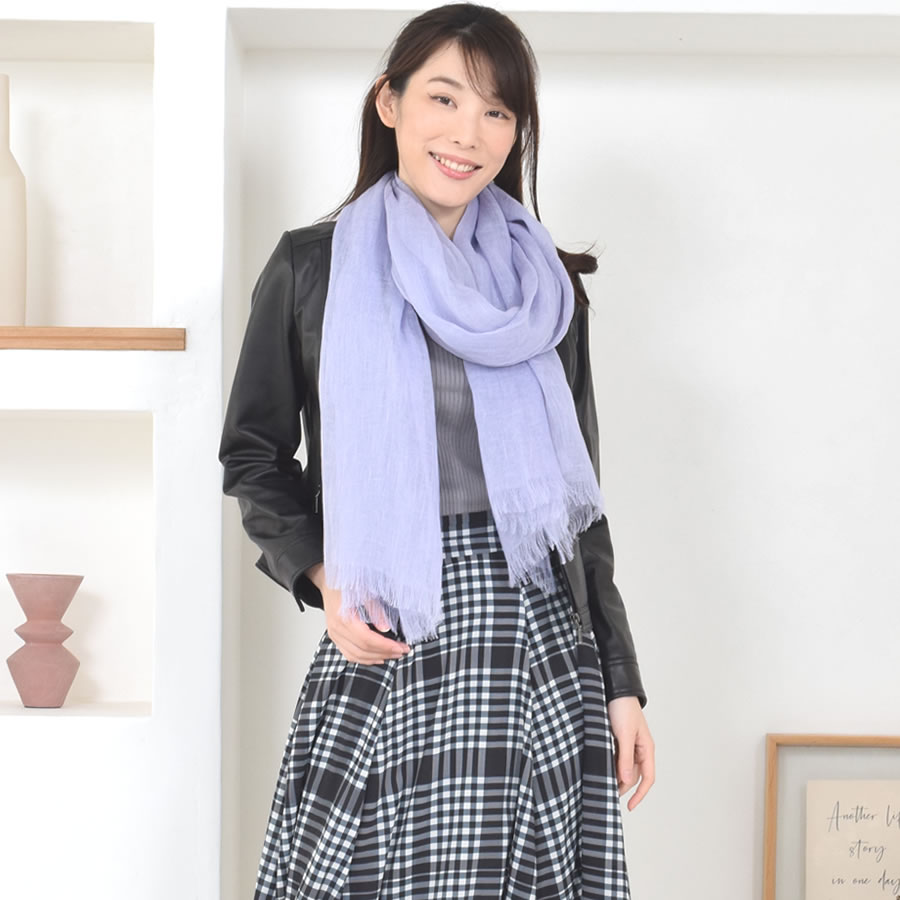 リネン 大判 ストール 春 レディース Merfirge 【70cm×200cm】 麻 無地 洗える ストール リネンストール リネン100% 麻ストール 紫外線対策 UV対策 冷房対策 おしゃれ ギフト プレゼント レディース 春夏 (ls5100)