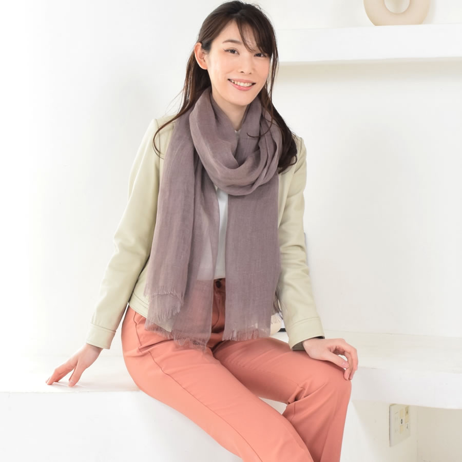 リネン 大判 ストール 春 レディース Merfirge 【70cm×200cm】 麻 無地 洗える ストール リネンストール リネン100% 麻ストール 紫外線対策 UV対策 冷房対策 おしゃれ ギフト プレゼント レディース 春夏 (ls5100)