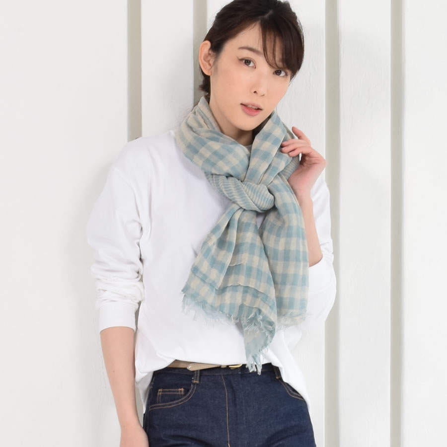 リネン ストール コットン 大判  春 レディース Merfirge 【80cm×200cm】 麻 無地 洗える ストール リネンストール リネン コットン 麻ストール 紫外線対策 UV対策 冷房対策 おしゃれ ギフト プレゼント レディース 春夏 (ls5200)