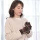 【Merfirge】ハリスツイード グローブ 手袋 本革 ラム革 レザー タッチパネル対応 防寒 ギフト(HT2021.HT2204)【ゆうパケット送料無料】