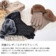 レザー手袋 グローブ スマホ対応 革手袋 レディース エチオピアシープ 手袋 エコファートリム [Merfirge] 暖かい 防風 シープスキン スマートフォン対応 女性 本革 防寒対策 シンプル ギフト プレゼント クリスマスギフト (lg6026)