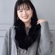 レッキス ラビット スヌード ファースヌード レディース 冬 防寒具 マフラー 毛皮 ファーマフラー スカーフ snood レディス ミセス ファッション(FM3608)