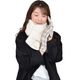ダウンマフラー＆ハリスツイード 手袋 エコファー ギフト セット[Merfirge] Harris Tweed 本革 ラム革 レザー グローブ スマホ手袋 ウール クリスマス ギフト (XS2538)