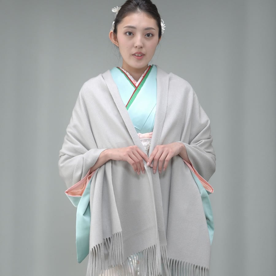 【名入れ刺繍対応】カシミヤ 100% ストール 和装 カシミヤ カシミア  ストール  名入れ刺繍 ショール スカーフ マフラー ウィメンズ ladies レディス メンズ 大判 厚手 和装 着物 結婚式 パーティ 二次会 クリスマス ギフト(cs0077w)