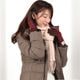 【名入れ刺繍対応】ギフトセット カシミヤ 100％ 無地 マフラー ＆ ハリスツイード 手袋  ギフト セット  [Merfirge]  Harris Tweed 本革 ラム革 レザー グローブ スマホ対応  クリスマス ギフト プレゼント(xs1223)