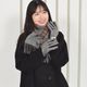 【名入れ刺繍対応】ギフトセット カシミヤ混 リバーシブル マフラー ＆  手袋  ギフト セット  【名入れ刺繍対応】[Merfirge]  グローブ スマホ対応  クリスマス ギフト プレゼント(xs2437)