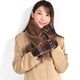 ファー マフラー＆ハリスツイード 手袋 エコファー ギフト セット[Merfirge] Harris Tweed 本革 ラム革 レザー グローブ  スマホ手袋 ウール クリスマス ギフト (XS2530)