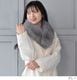 日本製 SAGA フォックス ファー マフラー レディース 毛皮 ファー SAGA FUR ブルーフォックス リアルファー ladies プレゼント ギフト 冬 ファーマフラー ファー小物マフラー リアルファー ミセス ファッション(f3011)