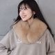 日本製 SAGA フォックス ファー マフラー レディース 毛皮 ファー SAGA FUR ブルーフォックス リアルファー ladies プレゼント ギフト 冬 ファーマフラー ファー小物マフラー リアルファー ミセス ファッション(f3011)