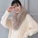 日本製 SAGA フォックス ファー マフラー レディース 毛皮 ファー SAGA FUR ブルーフォックス リアルファー ladies プレゼント ギフト 冬 ファーマフラー ファー小物マフラー リアルファー ミセス ファッション(f3011)