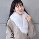 日本製 SAGA フォックス ファー マフラー レディース 毛皮 ファー SAGA FUR ブルーフォックス リアルファー ladies プレゼント ギフト 冬 ファーマフラー ファー小物マフラー リアルファー ミセス ファッション(f3011)