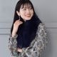 日本製 SAGA フォックス ファー マフラー レディース 毛皮 ファー SAGA FUR ブルーフォックス リアルファー ladies プレゼント ギフト 冬 ファーマフラー ファー小物マフラー リアルファー ミセス ファッション(f3011)