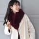 日本製 SAGA フォックス ファー マフラー レディース 毛皮 ファー SAGA FUR ブルーフォックス リアルファー ladies プレゼント ギフト 冬 ファーマフラー ファー小物マフラー リアルファー ミセス ファッション(f3011)