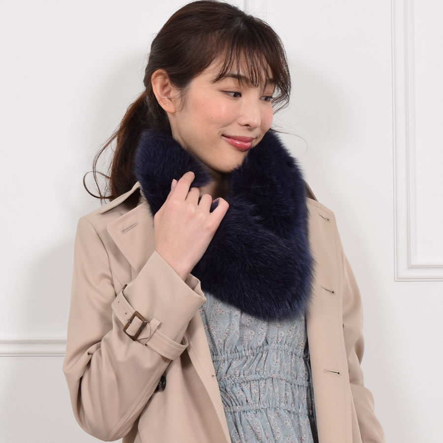 日本製 SAGAフォックスマフラーファー ファーマフラー マフラー 毛皮・ファー 女性用 レデイース プレゼント ギフト フォックスマフラー 結婚式 ミセス ファッション (f5010)