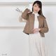 レザージャケット[Merfirge] ラム レザー ノーカラージャケット レディス 結婚式 レザー プレゼント 本革 本皮  ライダースジヤケット