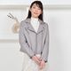 ライダースジャケット [Merfirge]ラムレザー  ダブルレディース レディス 結婚式 レザー プレゼント 本革 本皮 レザージャケット (kt61150)