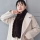 レッキス ラビット マフラー ファーマフラー レディース カジュアル フォーマル プレゼント ラビットファー ミセス ファッション(FM3607)