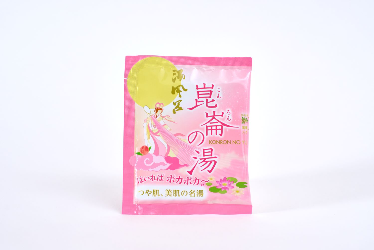 酒風呂を手軽にご利用いただくために 開発されたのが「酒風呂入浴剤