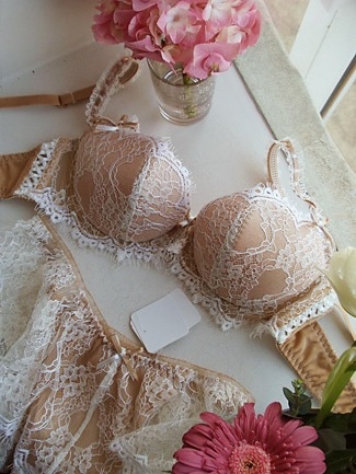 ブラジャー 脇肉 チェスニービューティー サマンサ ウェイクアップブラ ネオンイエロー 3/4カップブラ カップ内側 綿100% インポートランジェリー 育乳ブラ 40代 ブラジャー 脇肉 チェスニービューティー シック 1⁄2カップブラ リフト