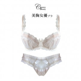チェスニー ビューティー ブラジャー セール 上下セット | 美胸女優ブラ2020 大人のバストアップ スタートセット | 大きいサイズ インポートランジェリー