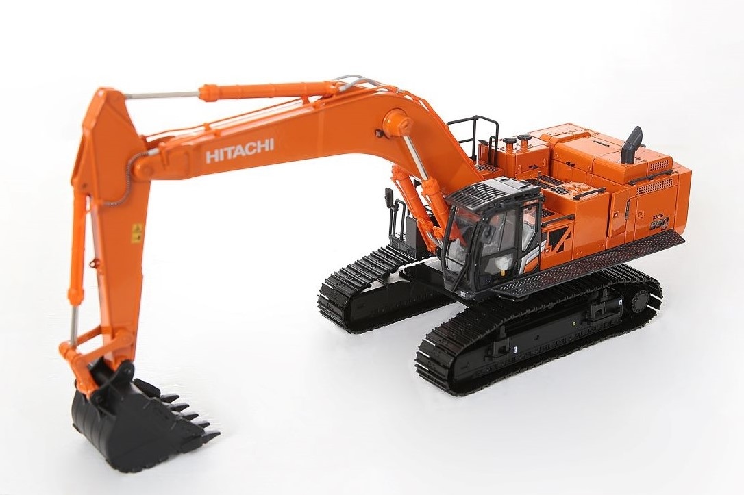 日立建機ショベル　ミニュチュア ミニチュア 日立建機 油圧ショベル ZX200-7 *1/50スケール