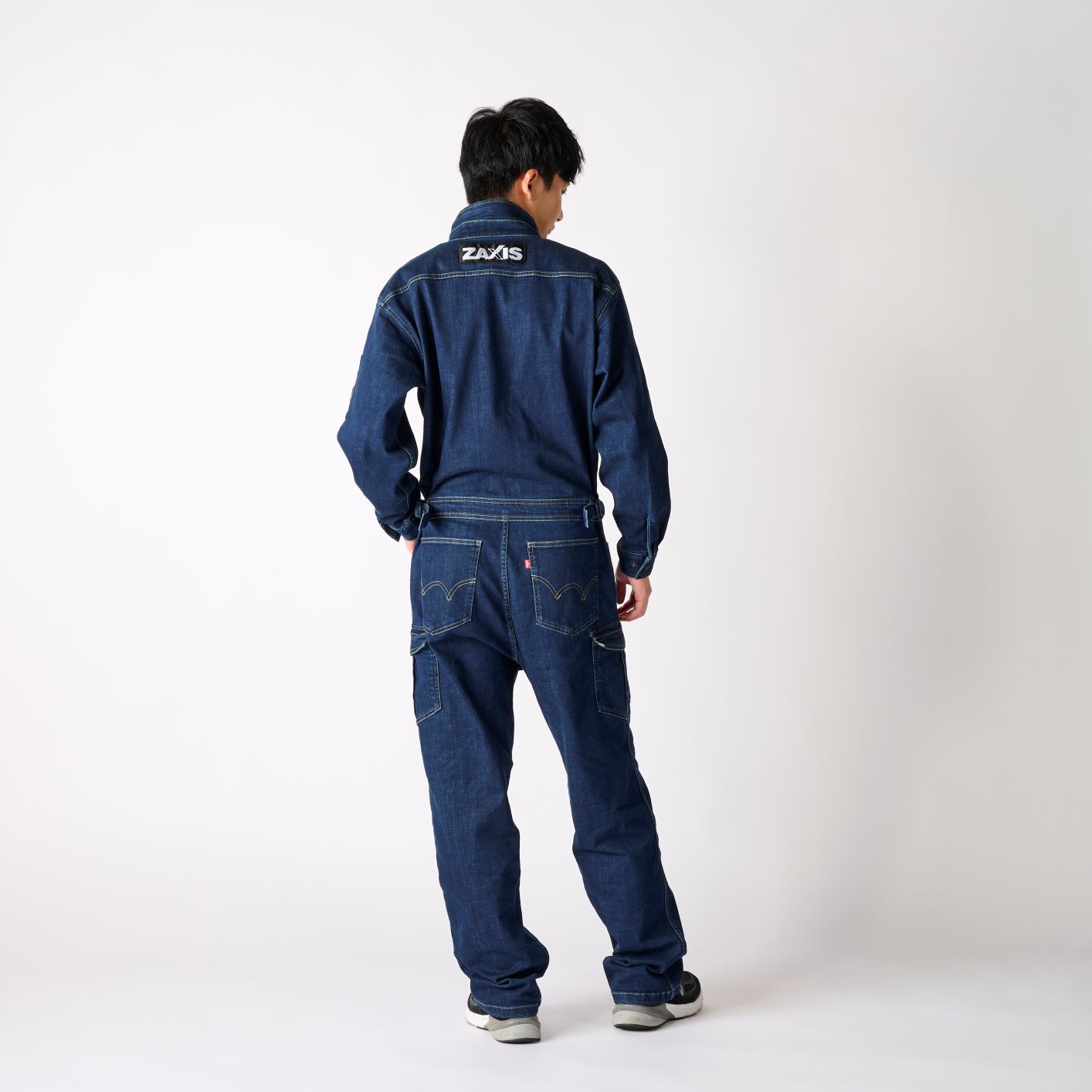 ZAXISつなぎ（デニム ブルー）
