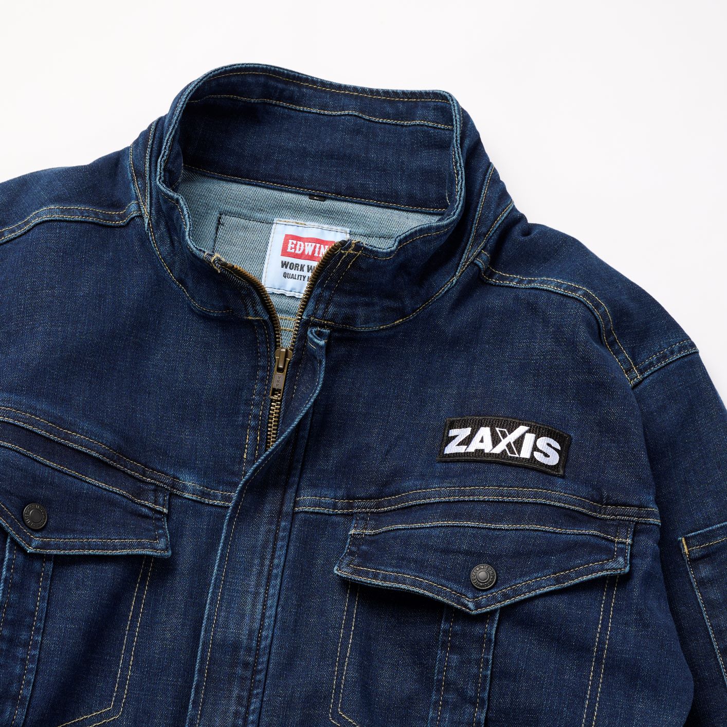ZAXISつなぎ（デニム ブルー）