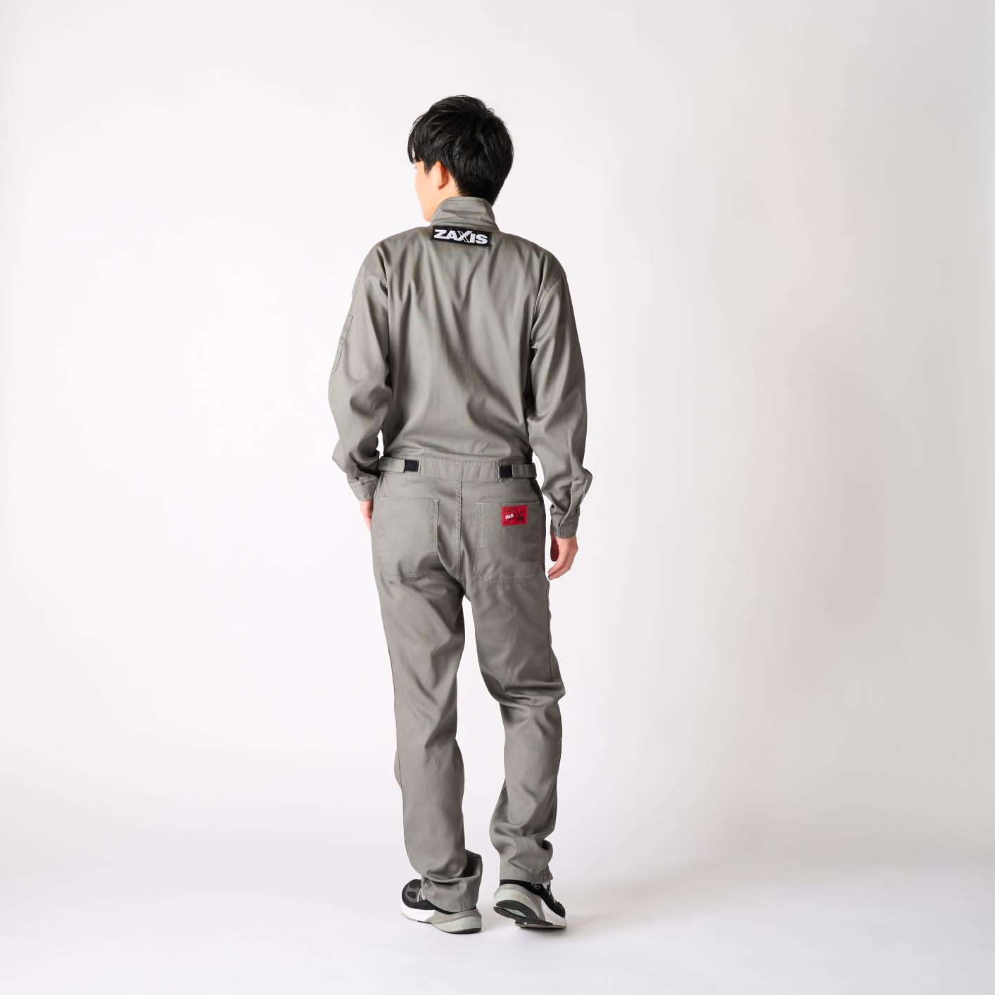 ZAXISつなぎ（夏用メッシュ グレー）