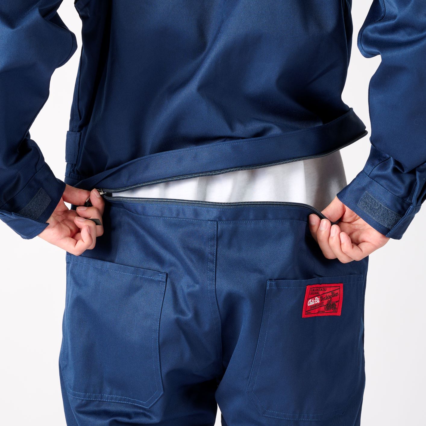 ZAXISつなぎ （腰割れ ネイビー） | APPAREL | 日立建機日本オンライン