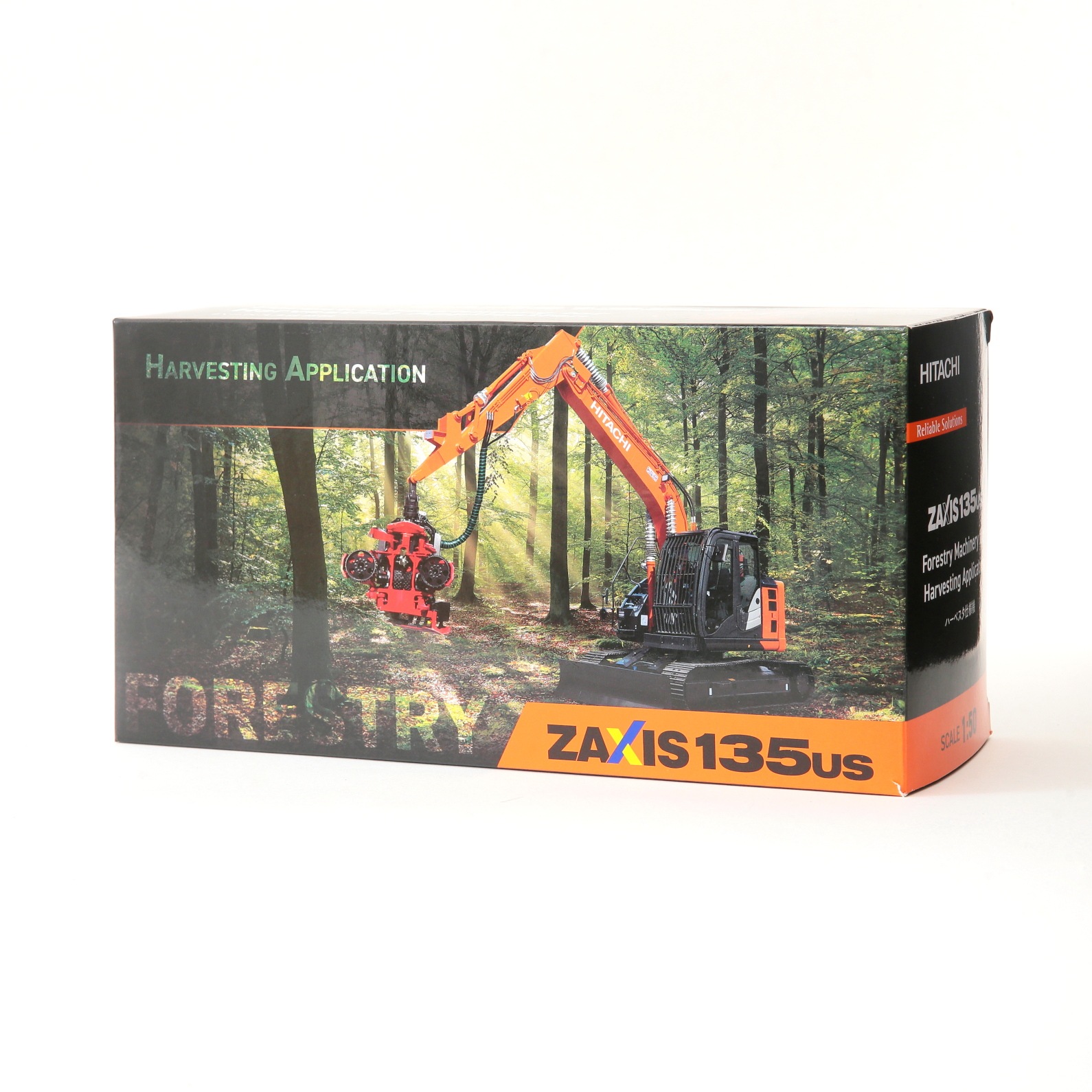日立建機 油圧ショベル ZX135US-6 ハーベスタプロセッサ仕様 | SCALE