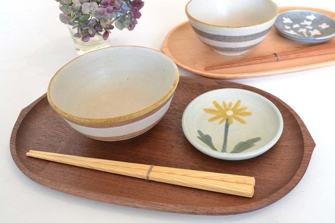 鈴木 修|オーバルトレー ブラックウォールナット