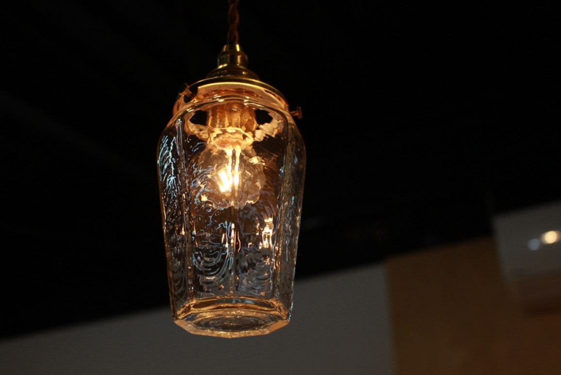 安土草多|ペンダントライト 八角瓶(E17)