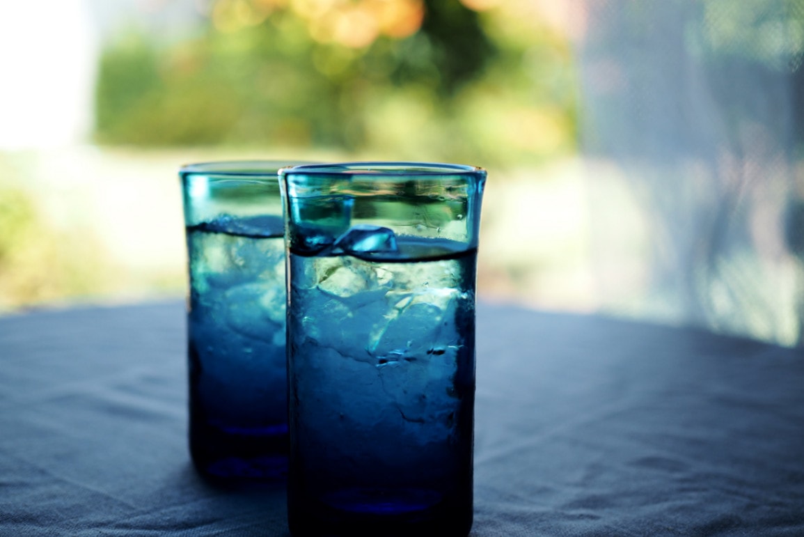 安土天平|コップ青