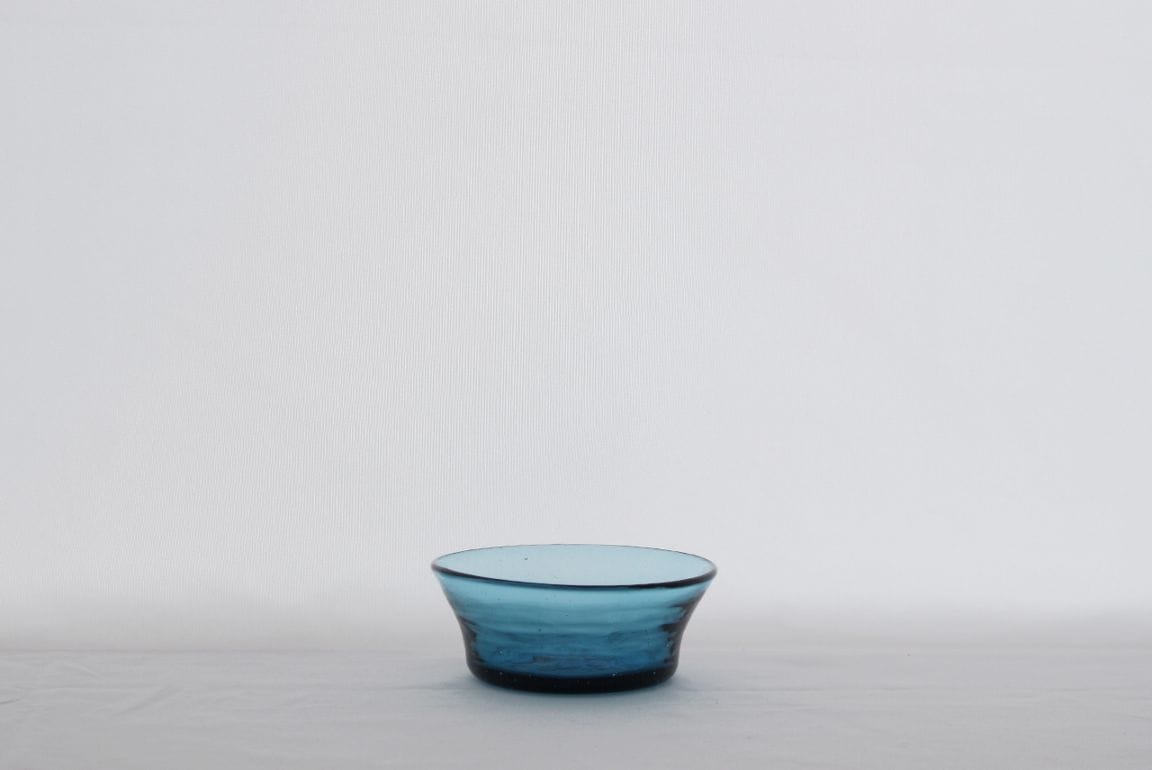 安土天平|平小鉢 青