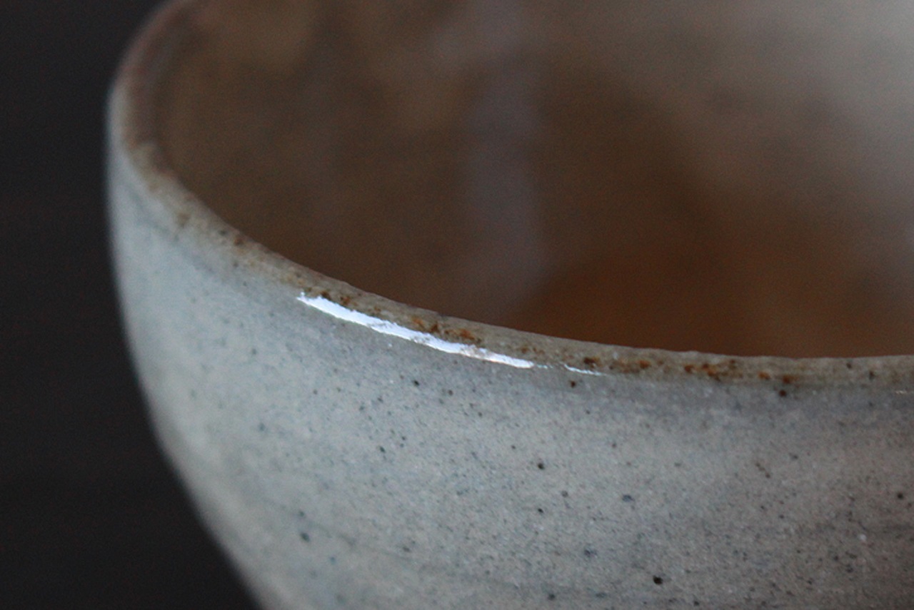 長倉 研|粉引き 子どもめし椀