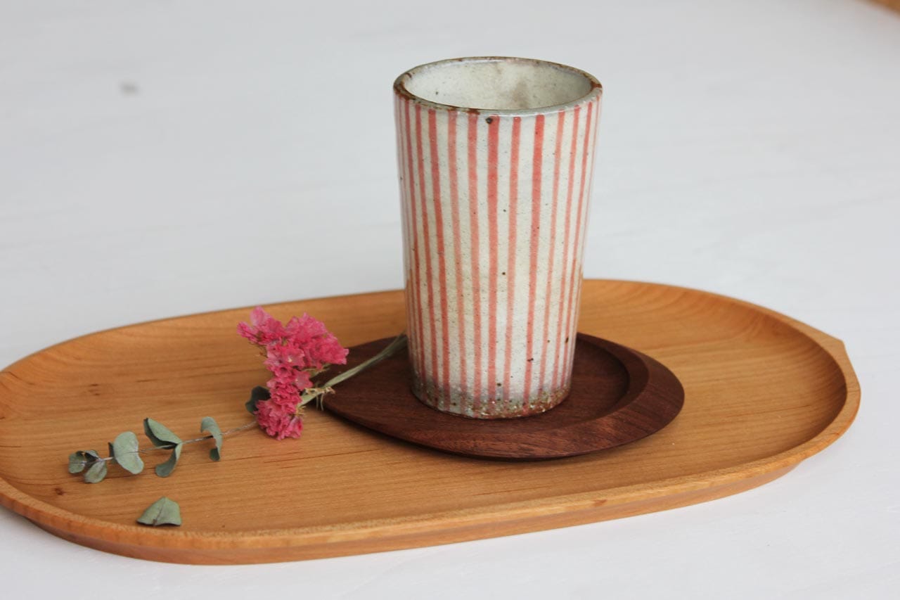 長倉 研|十草 細長コップ