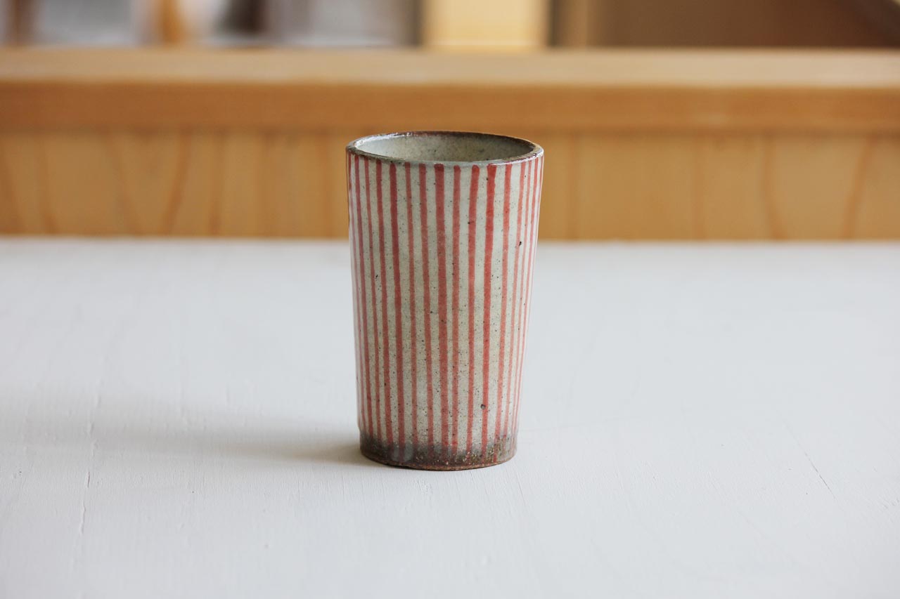 長倉 研|十草 細長コップ