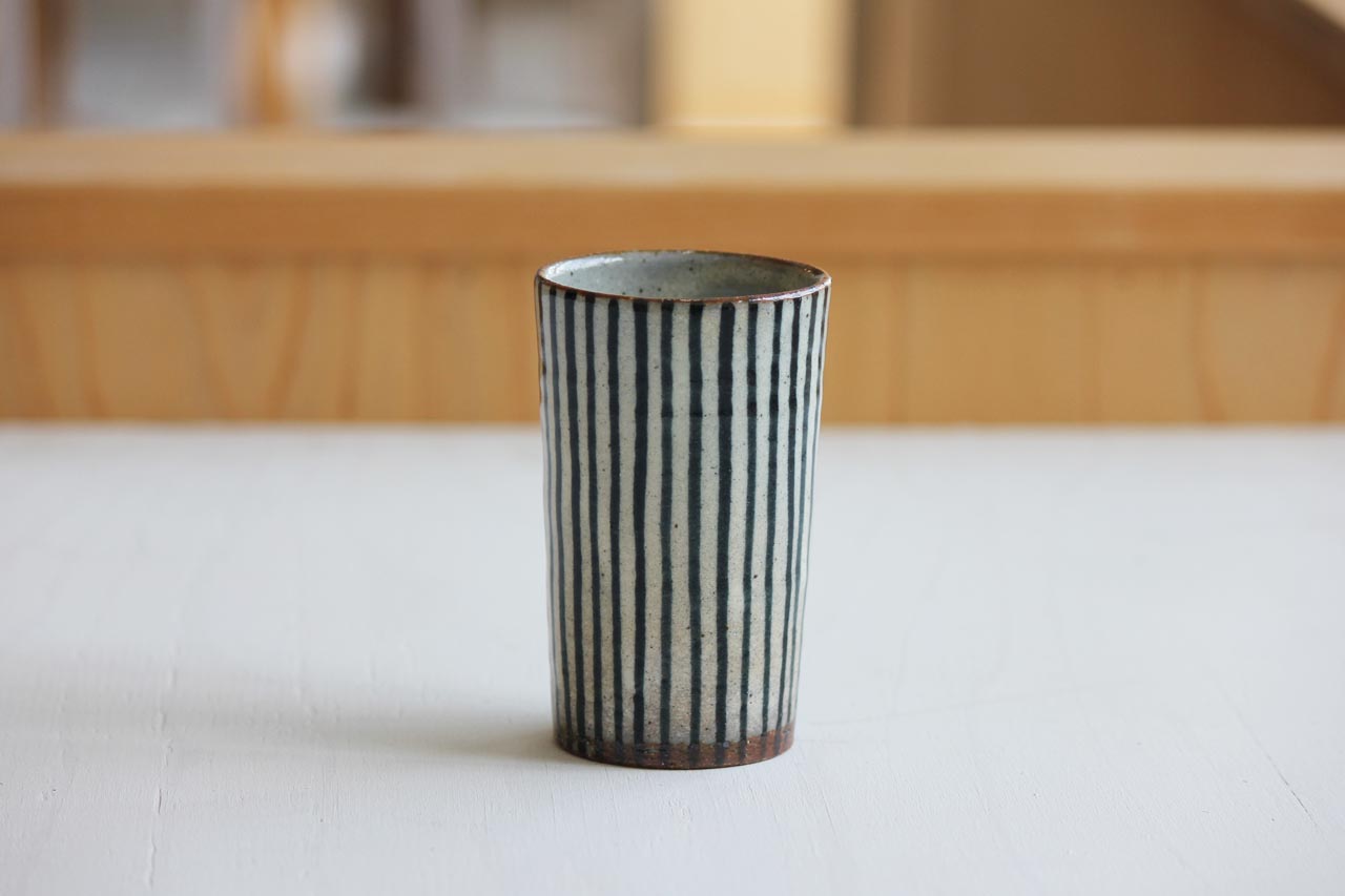 長倉 研|十草 細長コップ