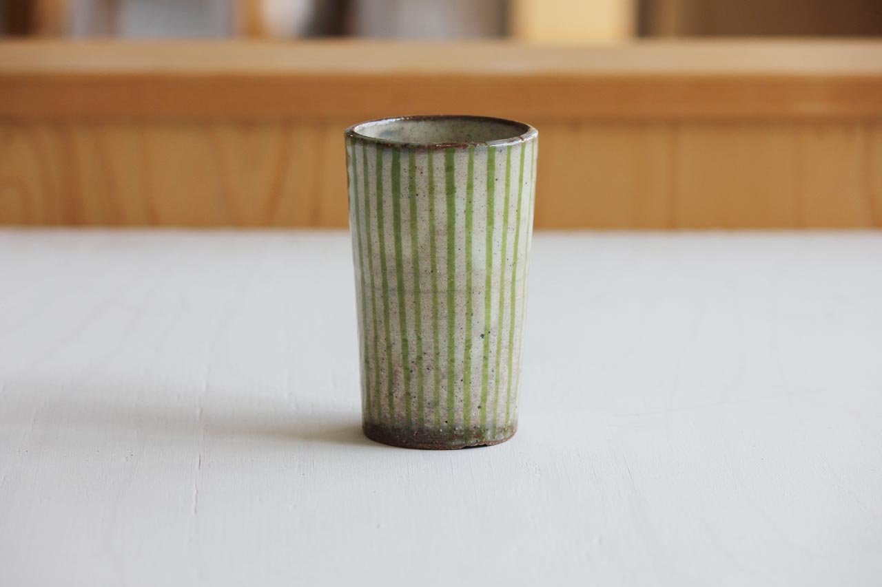 長倉 研|十草 細長コップ